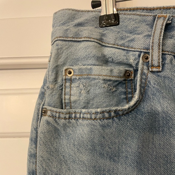 Zara wide leg jeans full length size 6 - Picture 7 of 10